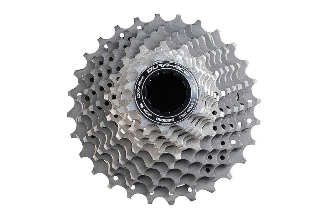 Picture of a cassette from a groupset